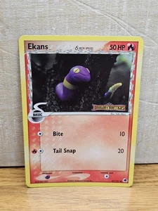 Ekans 47/101 Delta Species EX Dragon Frontiers Reverse Holo Pokémon Card TCG - Picture 1 of 15