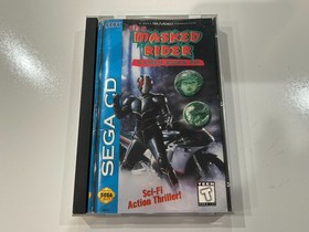 Masked Rider: Kamen Rider ZO (Sega CD) CIB Complete w Manual + Reg + Foam EXC