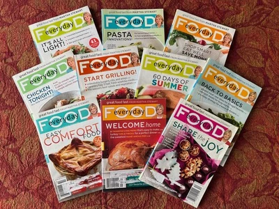 Martha Stewart Everyday Food Magazine 2009 Complete Year # 59-68, 10 issues - Image 1 of 2