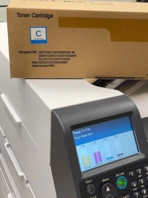 OKI C911/C931/C941 Cyan Compatible/Remanufacture Toner Cartridge Xante HWC - Image 1 of 3