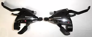 SHIMANO ST-EF65 MANUAL 3X9 SPEED BRAKE/SHIFTER COMBO BIKE PARTS 677 - Picture 1 of 5