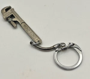 Vintage Miniature Wrench Key Chain Key Ring Made in Hong Kong - Picture 1 of 6