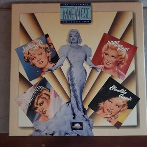 THE ULTIMATE MAE WEST COLLECTION 3-Laserdisc LD BOXED SET RARE! 4 Movies B&W - Picture 1 of 9