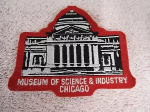 Vtg Museum of Science & Industry Chicago Cloth Patch - New Old Stock - Picture 1 of 1