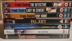 Frank Sinatra DVD Job lot X 7, some sealed Pal Joey,Tony Rome,The Detective etc - Picture 1 of 4
