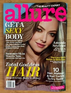2013 May Allure Magazine Actress Amanda Seyfried Newsstand Copy VG - Picture 1 of 3