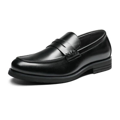 Men Loafer Dress Shoes Slip-on Penny Shoes Business Formal Shoes - Image 1 of 4