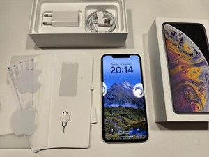 iPhone XS Max 64GB Silber A2101 GSM TOP Zustand Wie Neu Ohne Simlock 99% in OVP