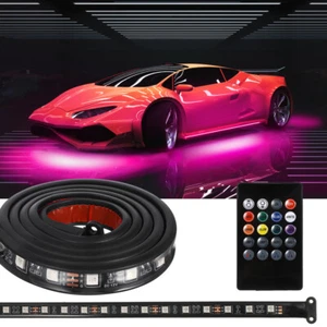 LED Car Underbody Lighting System Neon Kit Vehicle Strip Light LED Light - Picture 1 of 12