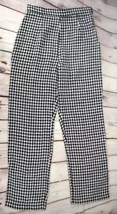 Pantalone donna PRINCESS POLLY in poliestere con zip laterale TAGLIA 6 modello pied de poule - Foto 1 di 6