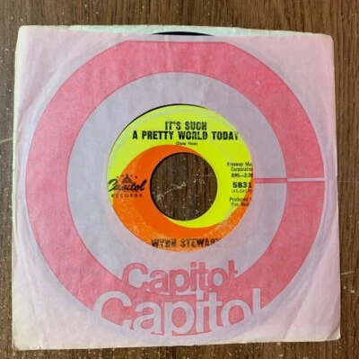 Vintage Wynn Stewart 45 RPM 7" Records Each Sold Separately - Image 1 of 4