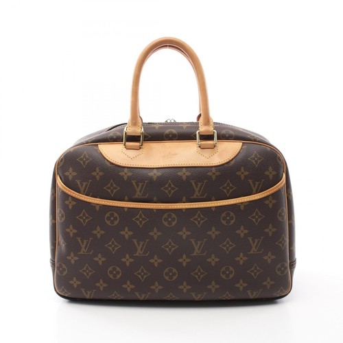 LOUIS VUITTON（LV） Borsa a mano Louis Vuitton Deauville Bowling Vanity M47270 monogramma marrone usata LV