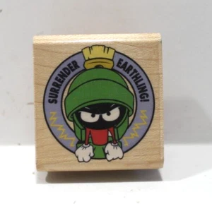 Rubber Stampede Marvin The Martian "Surrender Earthling" Stamp - Picture 1 of 4