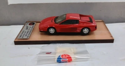 ANDRE'-MARIE RUF 1/43 FERRARI TESTAROSSA ROSSA 1984  SERIE LIMITATA 289/500 - Immagine 1 di 4