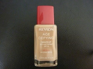 Revlon Age Defying Liquid Makeup /Foundation - COOL BEIGE #09 - DRY- READ DECRIP - Picture 1 of 1