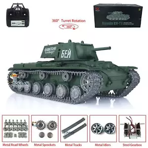 7.0 Henglong 1:16 3878 Soviet KV-1 BB IR RTR RC Tank Metal Tracks Sprocket - Picture 1 of 12