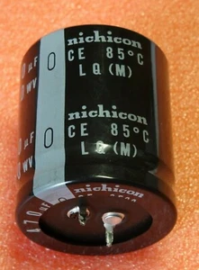 Condensateur 470µF 400V 85° nichicon SNAP-IN LQ series - Bild 1 von 4