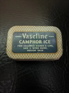 VINTAGE WERBUNG VASELINE KAMPFER EISTASCHE #USA - Bild 1 von 5