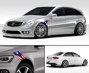 24" Vinyl trim Puerto Rico flag strip sticker decals hood bumper car - Imagen 1 de 2