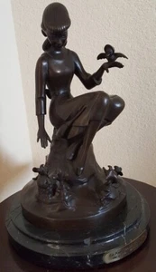 Disney's Cinderella, "La Fontaine de Cendrillon" Bronze Sculpture, 45/100 - Picture 1 of 11