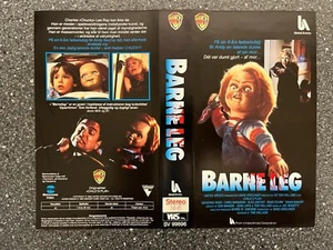 Vintage Child's Play Catherine Hicks VHS Cover Only - Danish Edition - No Tape - Picture 1 of 1