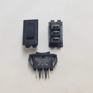1D-27-U Sigma Switches replacement switch SPDT Black On/Off/On - Foto 1 di 1