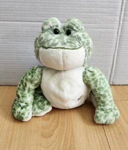 8" GANZ Webkinz HM142 Green Spotted Frog No Codes Stuffed Animal Plush Toy - Picture 1 of 1
