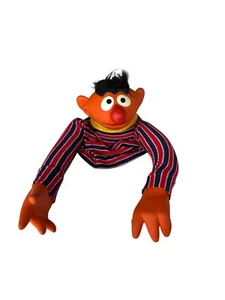 Vintage 1970’s Sesame Street ERNIE Hand Puppet Muppets Hard Plastic Head Rubbery - Picture 1 of 9