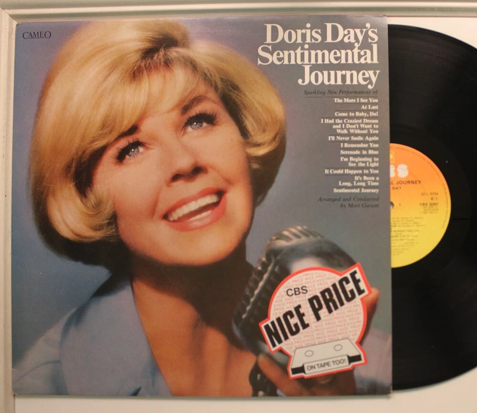 Doris Day Uk Import Lp Doris Day'S Sentimental Journey On Cbs - Nm / Vg++ - Image 1 of 1