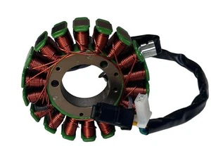 STATORE MOTORE ALTERNATORE GENERATORE PER SUZUKI RV 125 VAN VAN (2003-2006) - Imagen 1 de 8