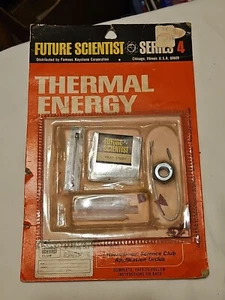 De colección FUTURE SCIENTIST Serie 4 ENERGÍA TÉRMICA 1968 RARO JAPÓN - Imagen 1 de 15