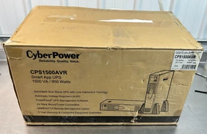 Cyber Power CPS1500AVR | Smart App UPS 1500 VA / 950 Watt | New Open Box - Picture 1 of 8