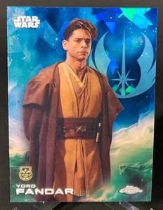 2025 Topps Chrome Sapphire Star Wars Yord Fandar DEBUT #198 - Picture 1 of 2