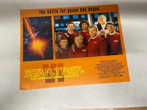 Lobby Cards STAR TREK UNDISCOVERED COUNTRY - Imagen 1 de 8