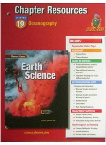 Chapter Resources: Earth Science Chapter 19 Oceanography - Bild 1 von 4