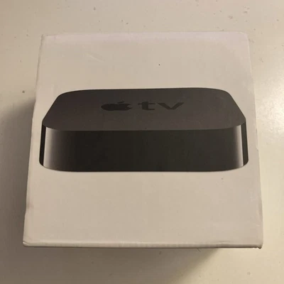 Apple TV A1469 3rd Generation Media Streamer 1080P HDMI with power cable, boxed - Image 1 of 4