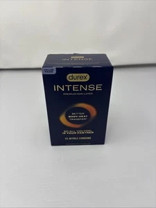 *2028-1-31* Durex Intense Nitrile Condoms, Ultra Thin Premium Non Latex Condoms - Picture 1 of 6