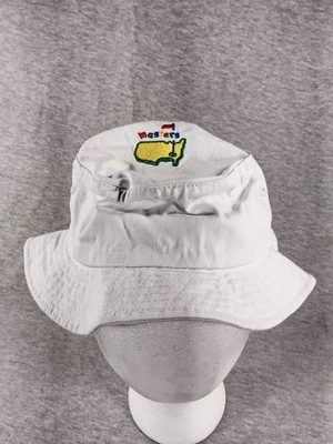 Sombrero Bucket Masters Niño Niño Blanco Aguja Americana Multicolor Augusta National Foto 1 de 4