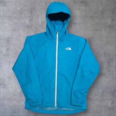 Mens Blue The North Face Hyvent Hooded Waterproof Jacket - Size Medium (M) S624 - Image 1 of 4