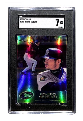 2001 Etopps #100 Ichiro Suzuki SGC 7 - Image 1 of 2