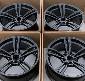 Llantas 19 pulgadas BMW E90 E91 E92 F30 F31 F32 F33 F34 F36 E46 437 estilo 4 llantas - Imagen 1 de 3