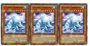 Yugioh- 3X Cloudian - Nimbusman - Common - 1st Edition - GLAS-EN007 - Near Mint - Picture 1 of 1