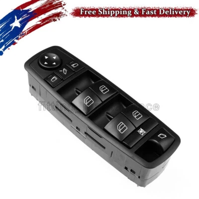 Driver Master Power Window Switch 2518300590 适用于梅赛德斯-奔驰 GL350 GL450 GL550 — 第 1/4 张图片