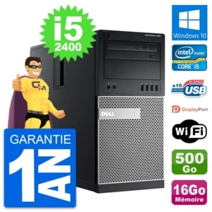 PC tour DELL OptiPlex 990 Intel i5-2400 RAM 16Go Scheibe 500Go Windows 10 Wifi - Bild 1 von 6