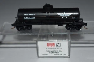 Spur N MTL 65480 Tide Water Oil 39' Single Dome Tank Car 1383 C46194 - Bild 1 von 2