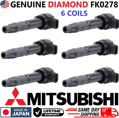 Bobinas de encendido GENUINAS para Mitsubishi Eclipse Galant Outlander Lancer 1994-2017 Foto 1 de 4