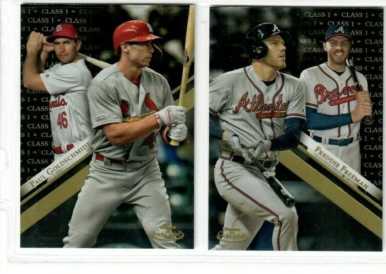 2019 Topps Gold Label Baseball Class BLACK 1 1-100 Base RC's ACUNA BAEZ ALONSO + - Image 1 of 1