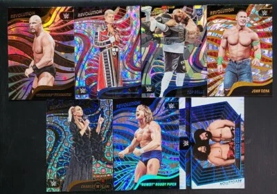 2023 Panini Revolution WWE PARALLELS with Serial Numbered You Pick the Card - Image 1 of 2
