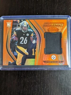 ANTHONY MCFARLAND 2020 CERTIFIED ORANGE NEW GENERATION RELIC /299 STEELERS  - Image 1 of 3