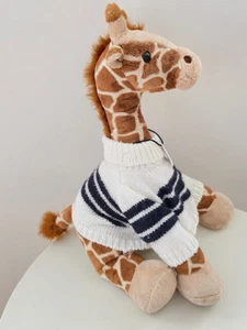 Vintage Build A Bear Workshop WWF Giraffe Plush Stuffed Animal 17" w/Sweater - Picture 1 of 7